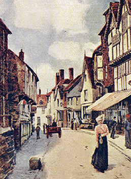 Butcher Row c. 1900