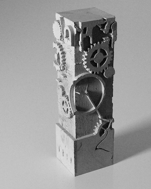 Prototype Spon Street monument sculpture