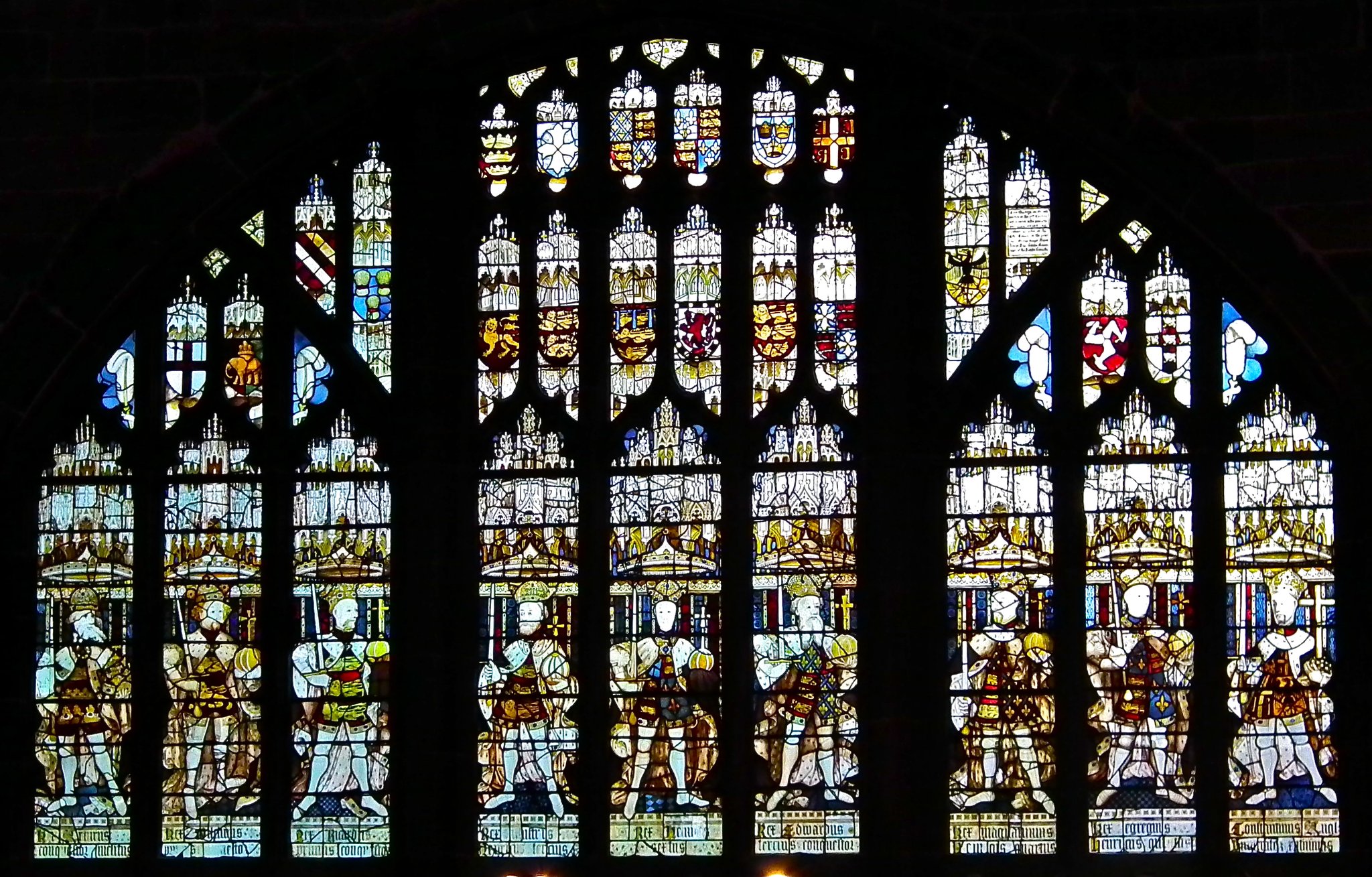 North wall window, St Marys' Hall